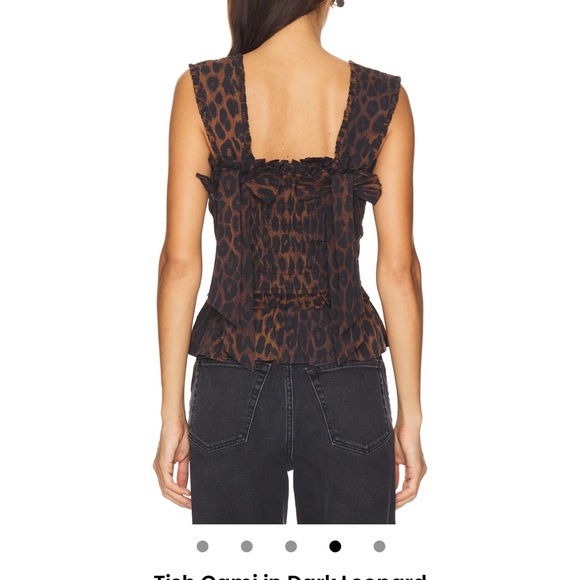 NWOT Damson madder leopard top XS - Picture 4 of 4